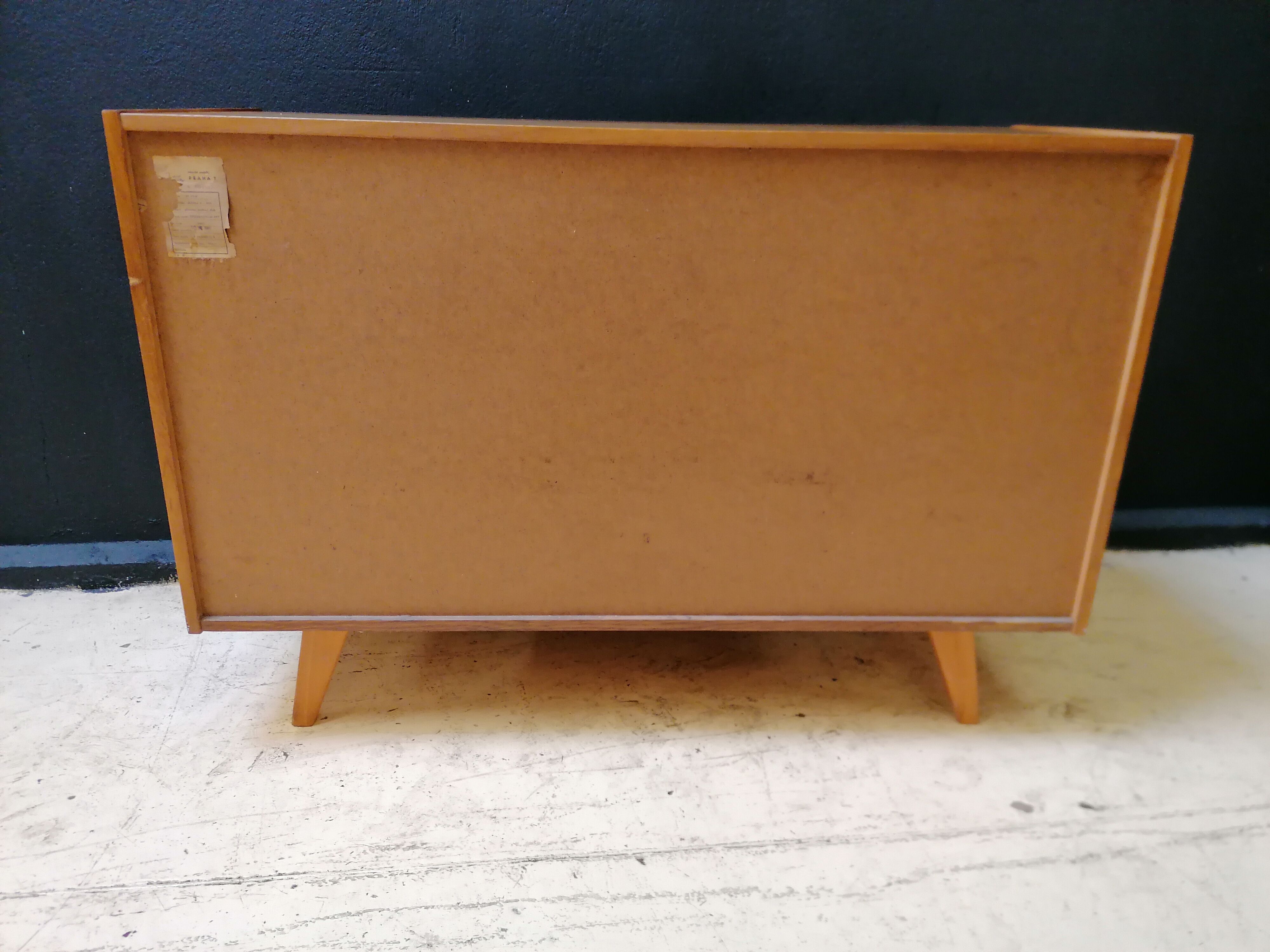 Jiri Jiroutek pink and black dresser 60s