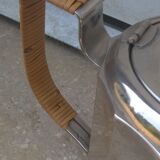 Silver metal teapot WMF year 1960