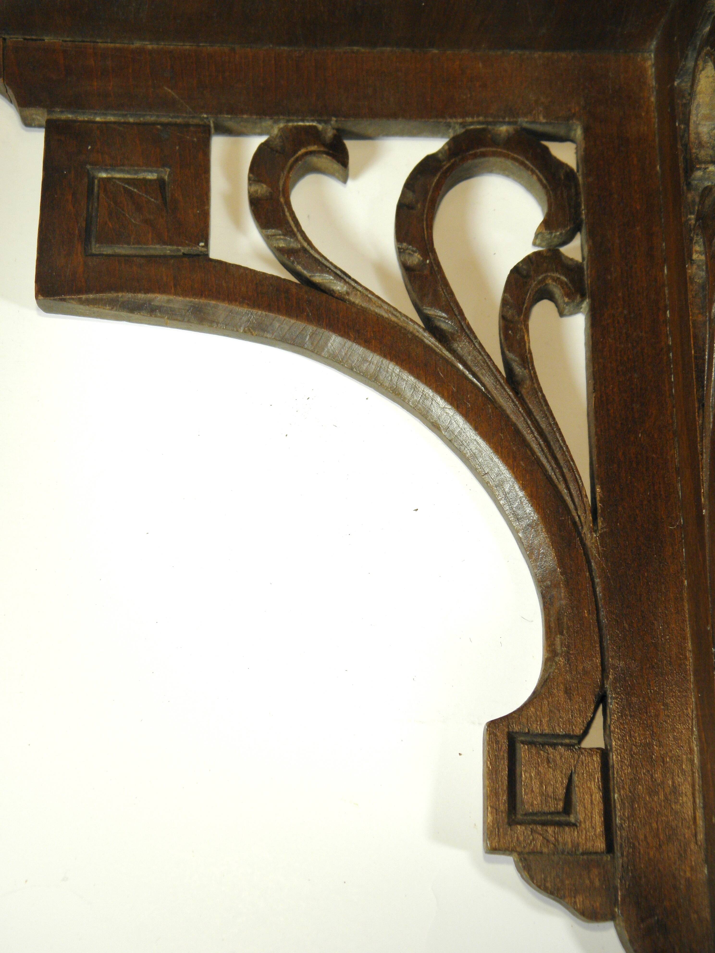 Wall console, corner shelf