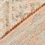 3x12 Turkish Cream & Brown Vintage Runner Rug, 79x366Cm