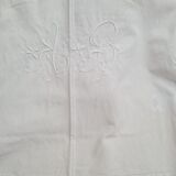 Old sheet monogram A B