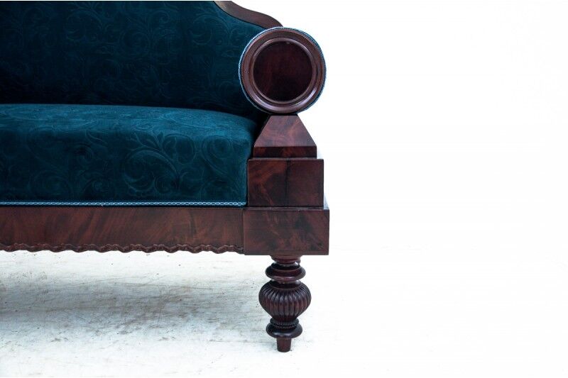 Antique sofa, Northern Europe, circa 1870. Renovated.