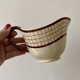 Lot of 4 vintage serving pieces from the Longchamp factory