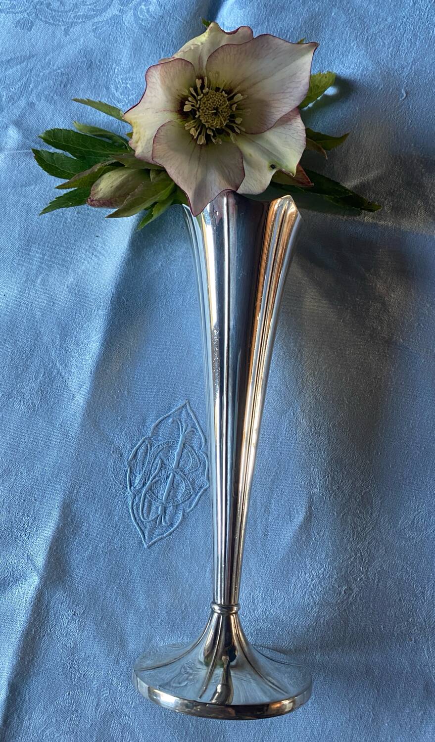 WMF vintage silver-plated soliflore