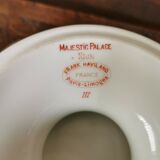 Limoges porcelain compotier present Franck Haviland decorated