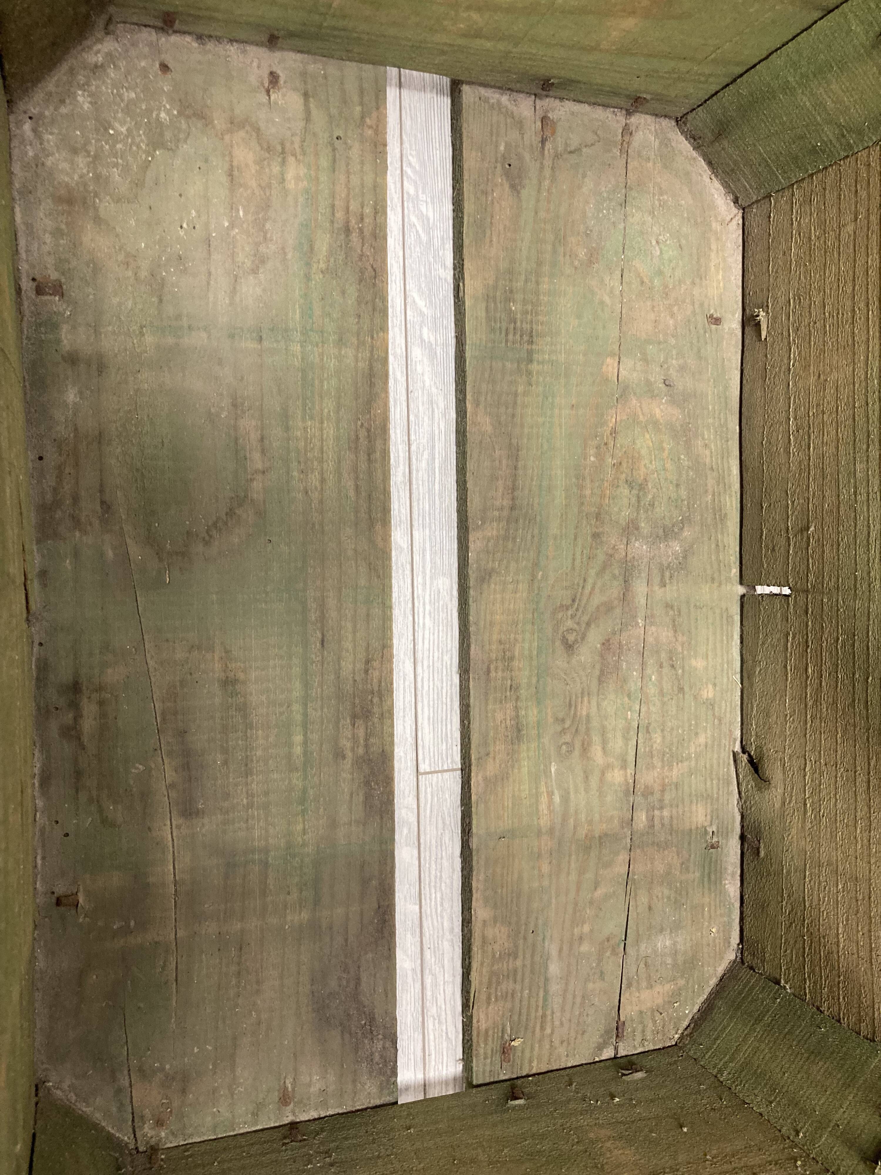 Vintage perrier crate