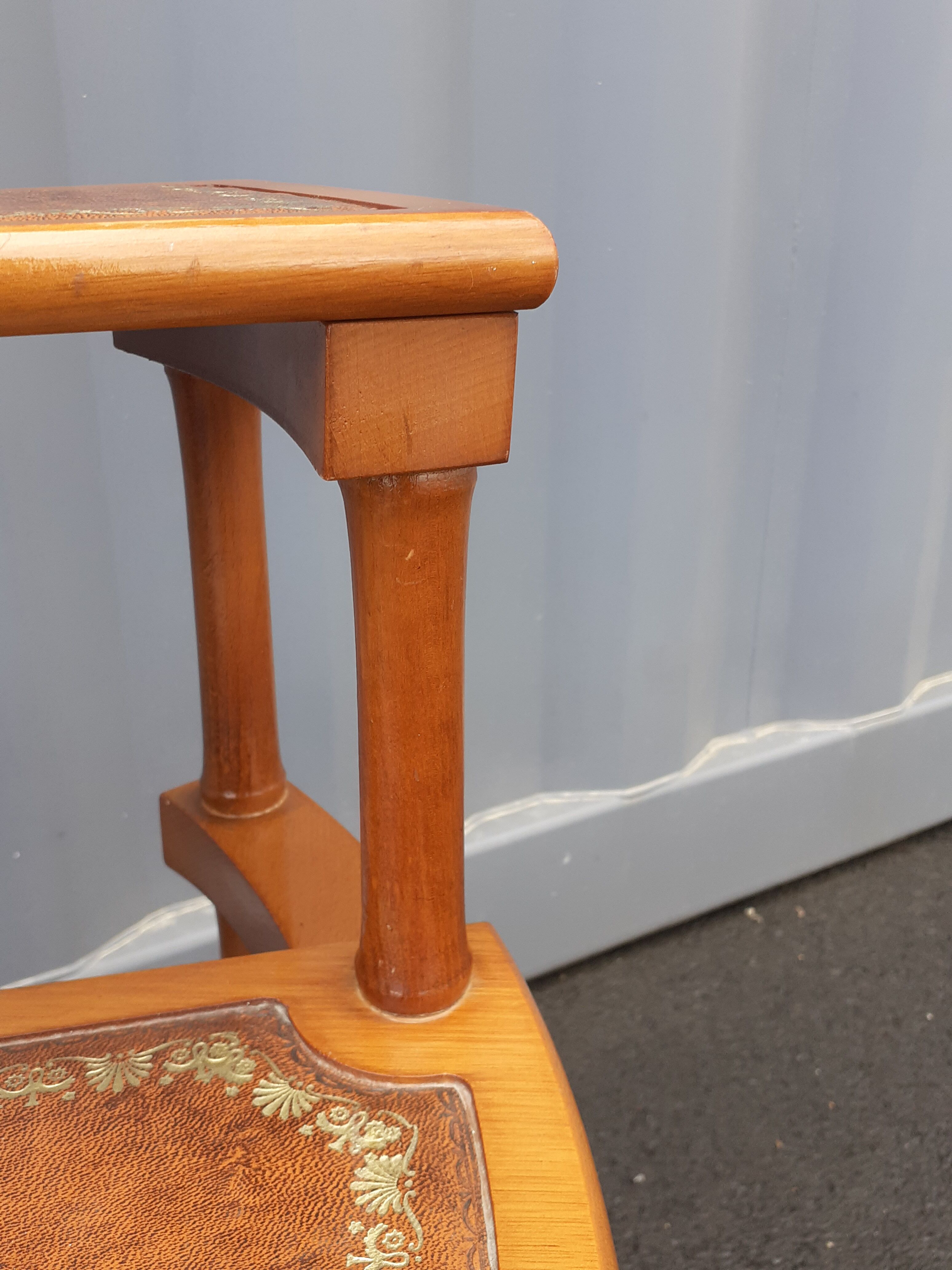 Ancient library staircase