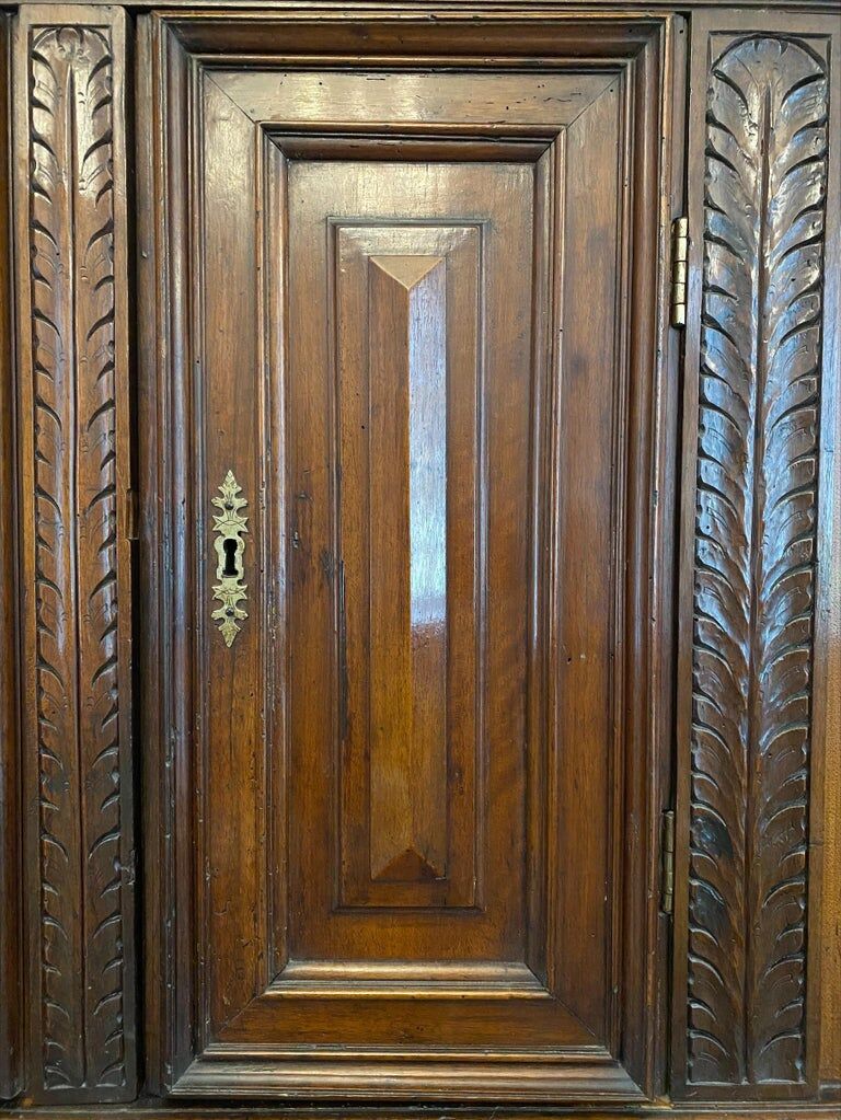 Buffet 2 body, Louis XIII style, late seventeenth century