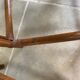 Nest of tables in rattan