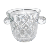 Saint-LOUIS slit tunderlying crystal vase Model ADOUR stamped St. Louis