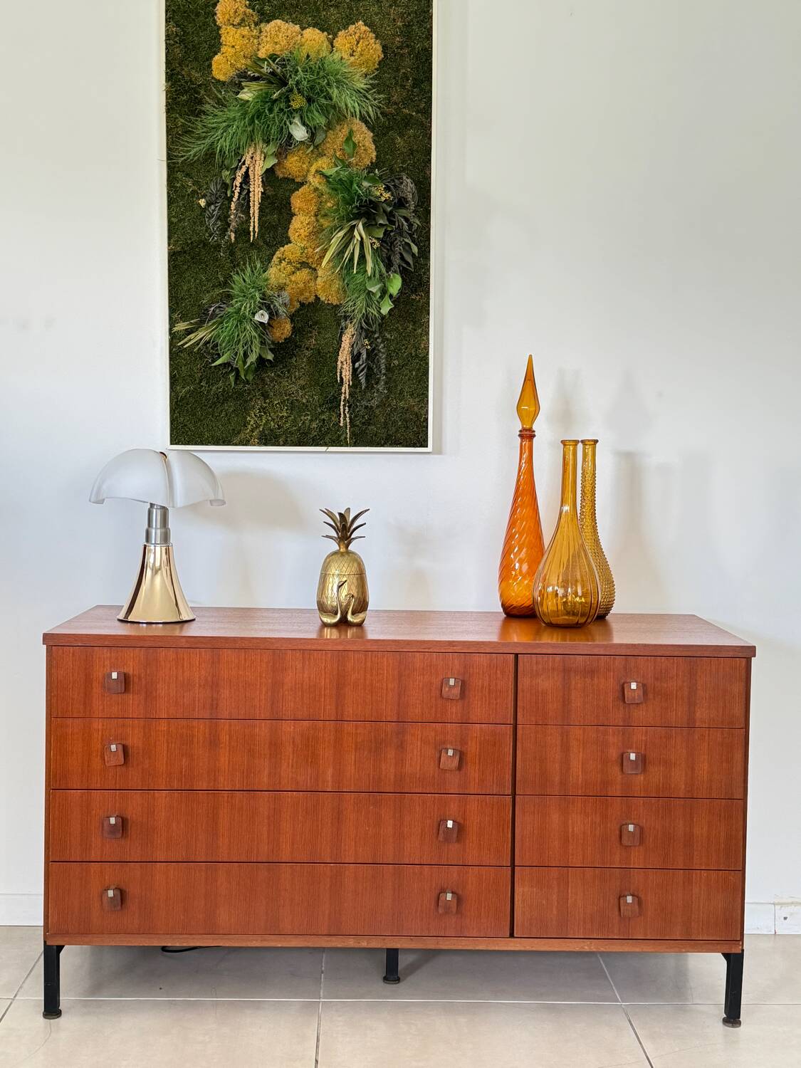 Vintage Scandinavian teak sideboard