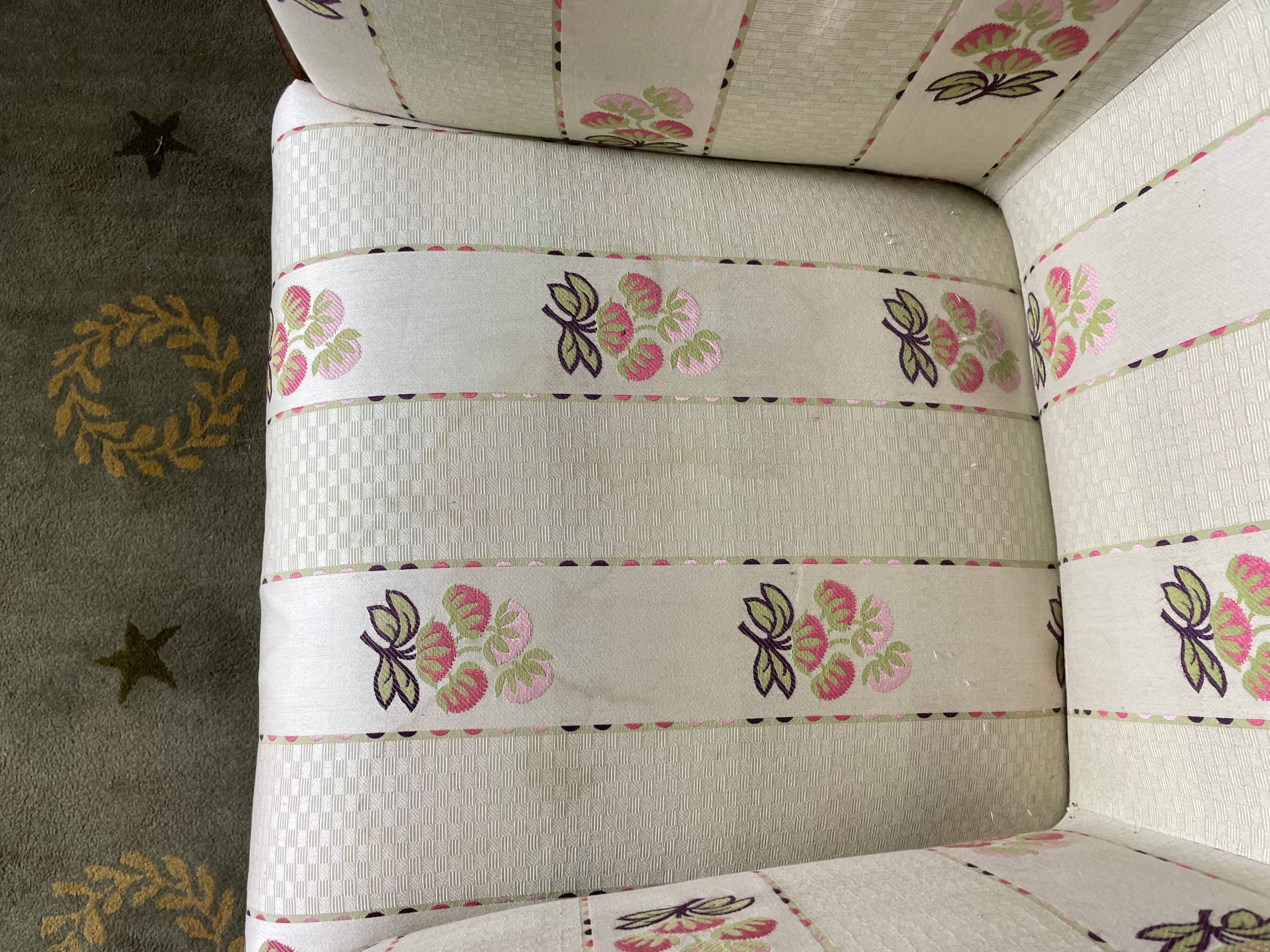 Pair of Art Deco period armchairs