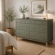 Commode vert Thisted