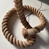 Rope floor lamp