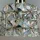 60s 70s ceiling lamp glass lamp light Kinkeldey Space Age 60s 70s