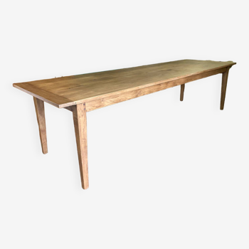 XXL farm table in solid oak