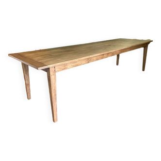 XXL farm table in solid oak