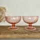 4 vintage Rosaline cups