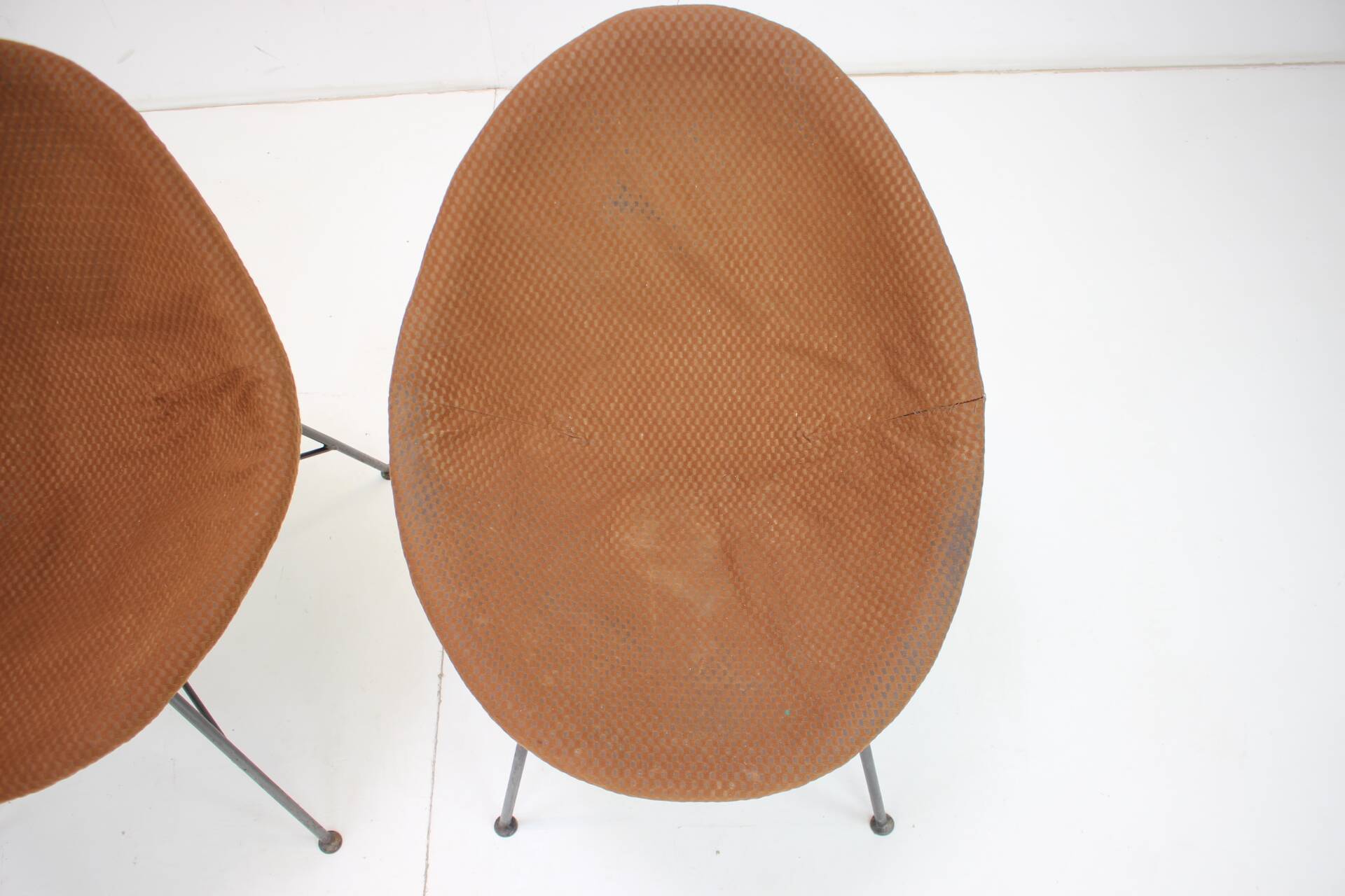 Chaise Shell des années 1970, Set de 2