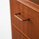 Mahogany chest of drawers with 4 drawers