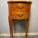 French demi-lune commode