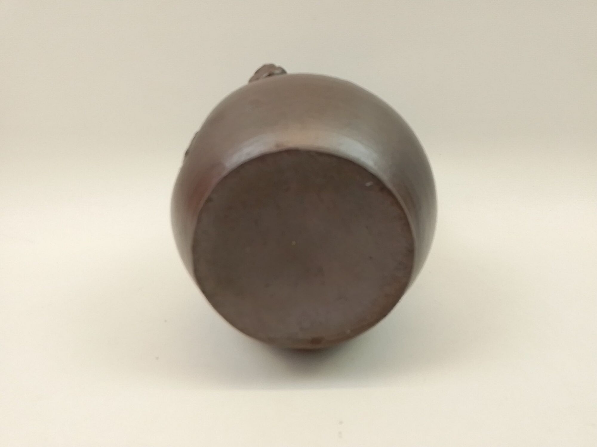 Bouteille Calvados en grès une anse 22 cm