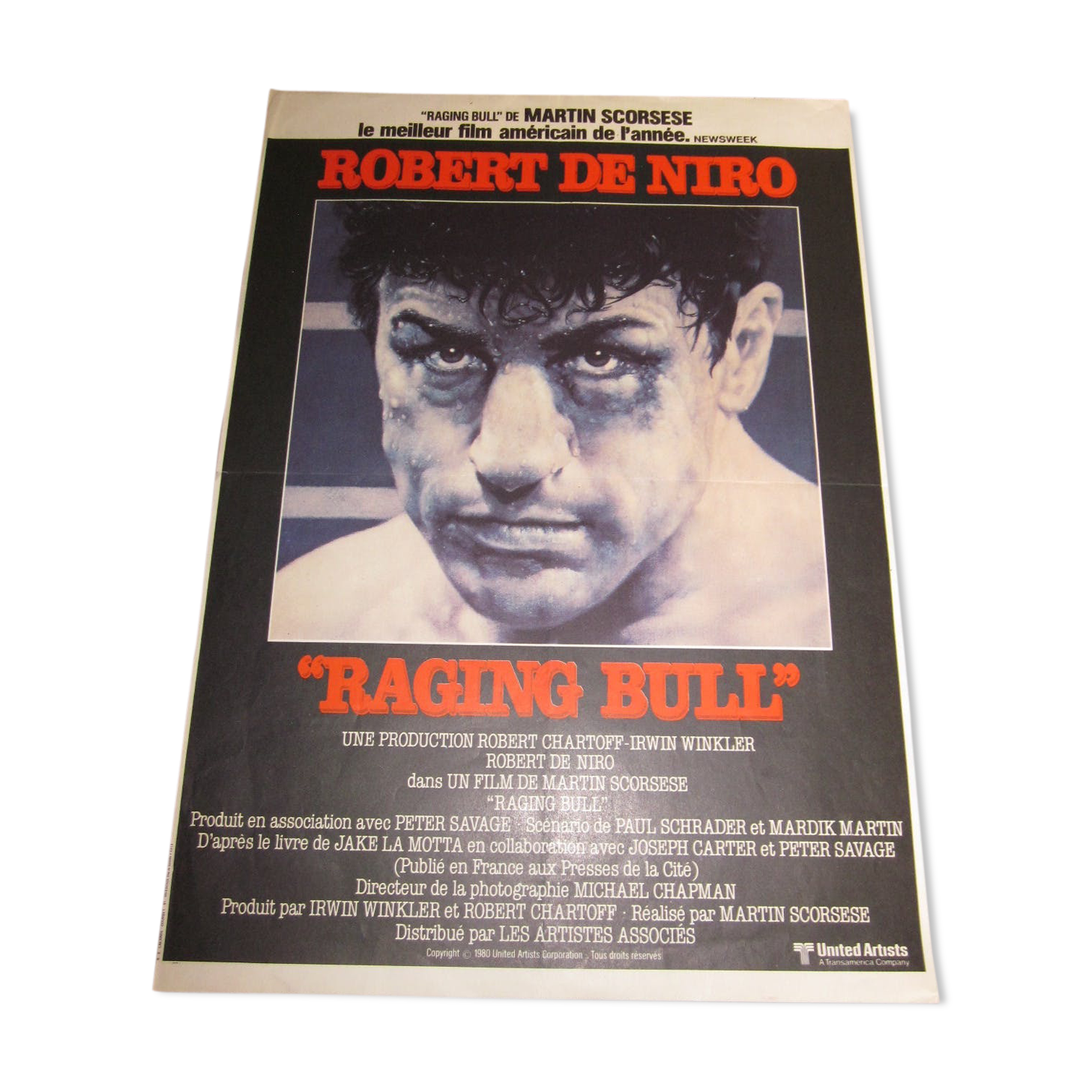 Poster raging bull