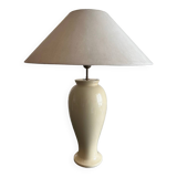 Lunéville earthenware lamp