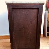 Marquetry bedside table