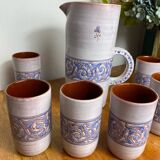 Ceramic orangeade set