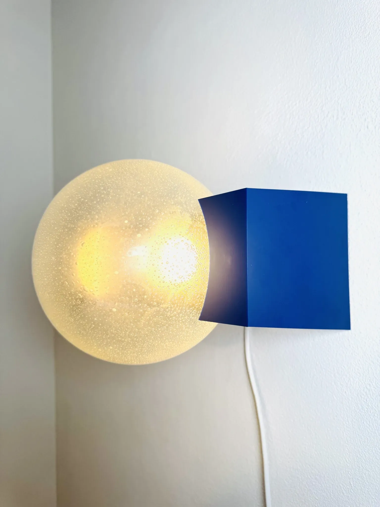 Wall lamp C-1519 'Planetoid' by Raak Amsterdam, Netherlands, 1970s.
