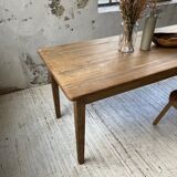 XL farmhouse table in beech and pine 3m