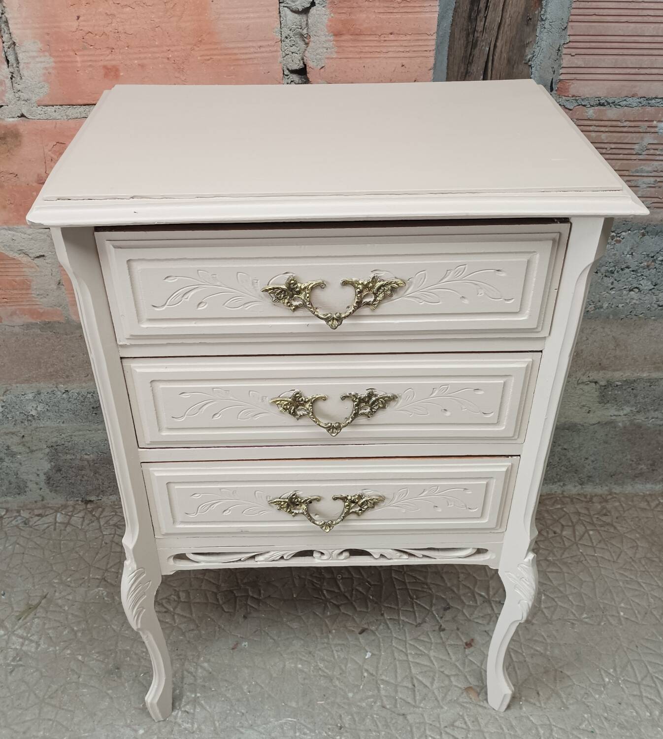Antique bedside table