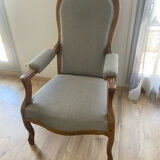 Late 19th century Voltaire rocking chair