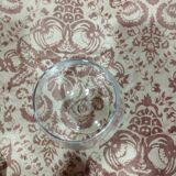 Pair of two large tasting cognac glasses