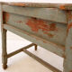 Side table with 2 drawers in patinated wood - 20th century