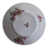 Plat à motif floral