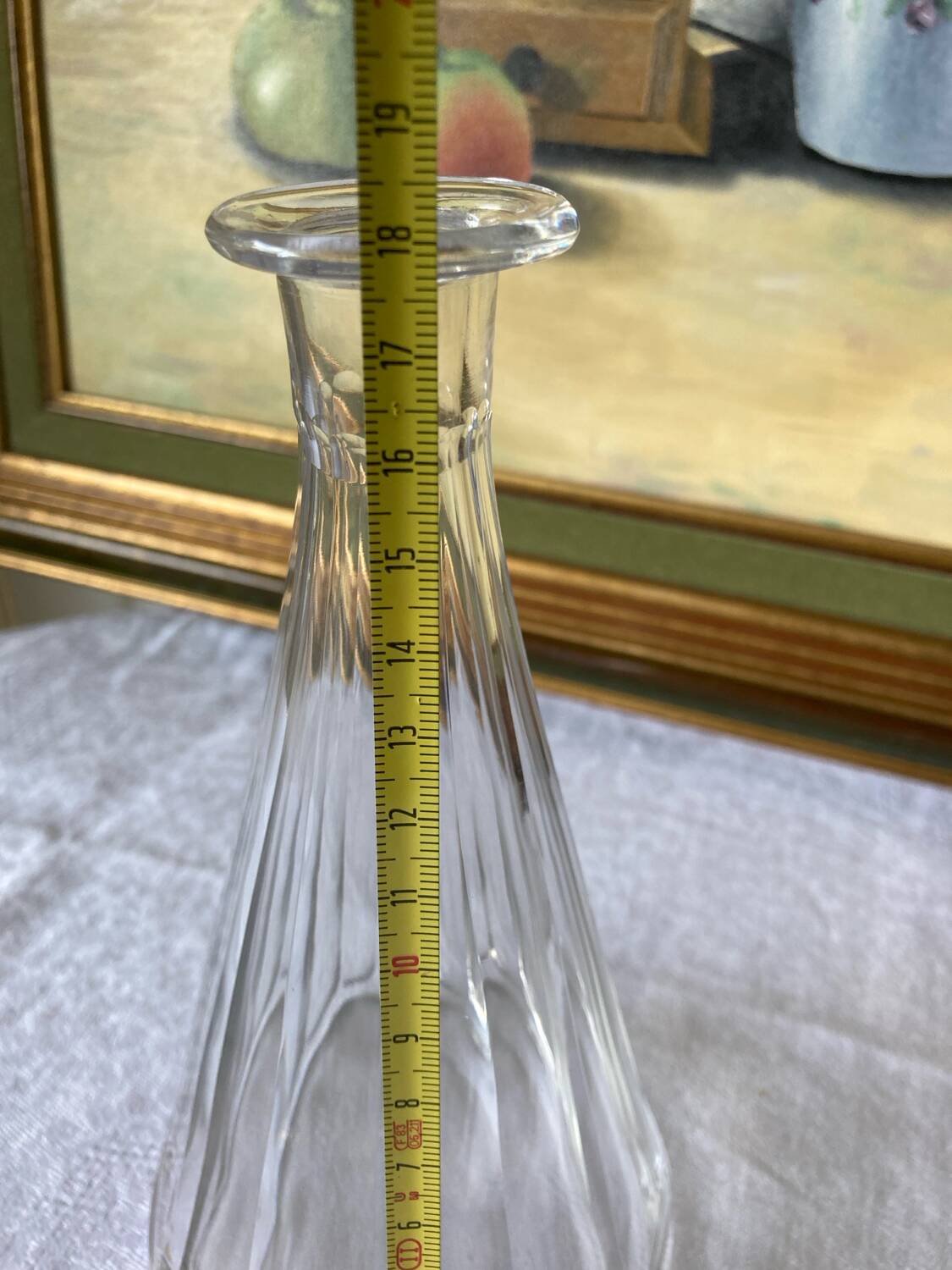 Baccarat crystal carafe