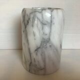 Gray marble vase