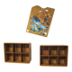 Teak wall locker