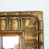 Mirror golden old stucco 61x72cm