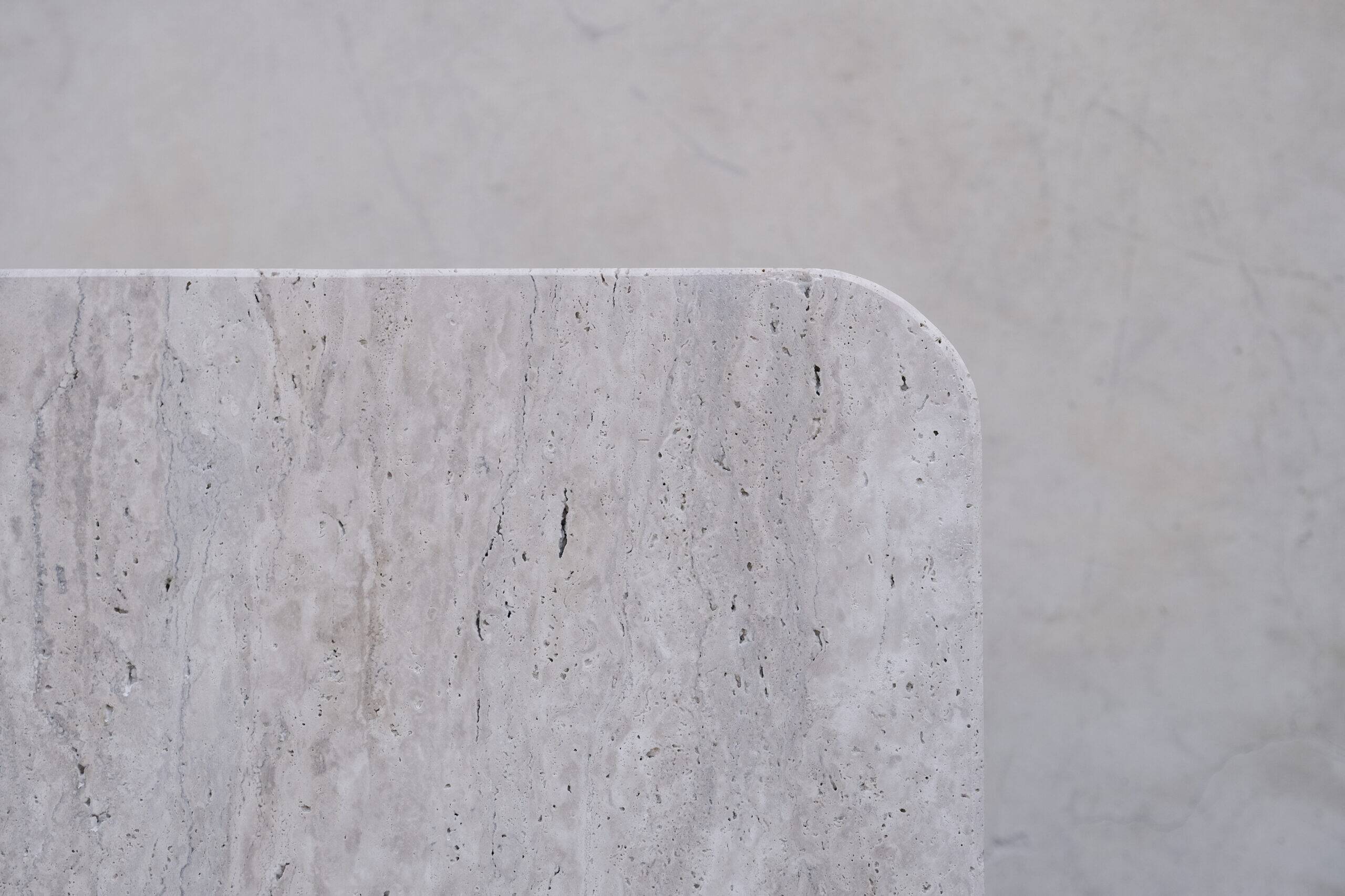 Kalia Square Coffee Table – Natural Travertine