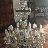 Old tassel chandelier