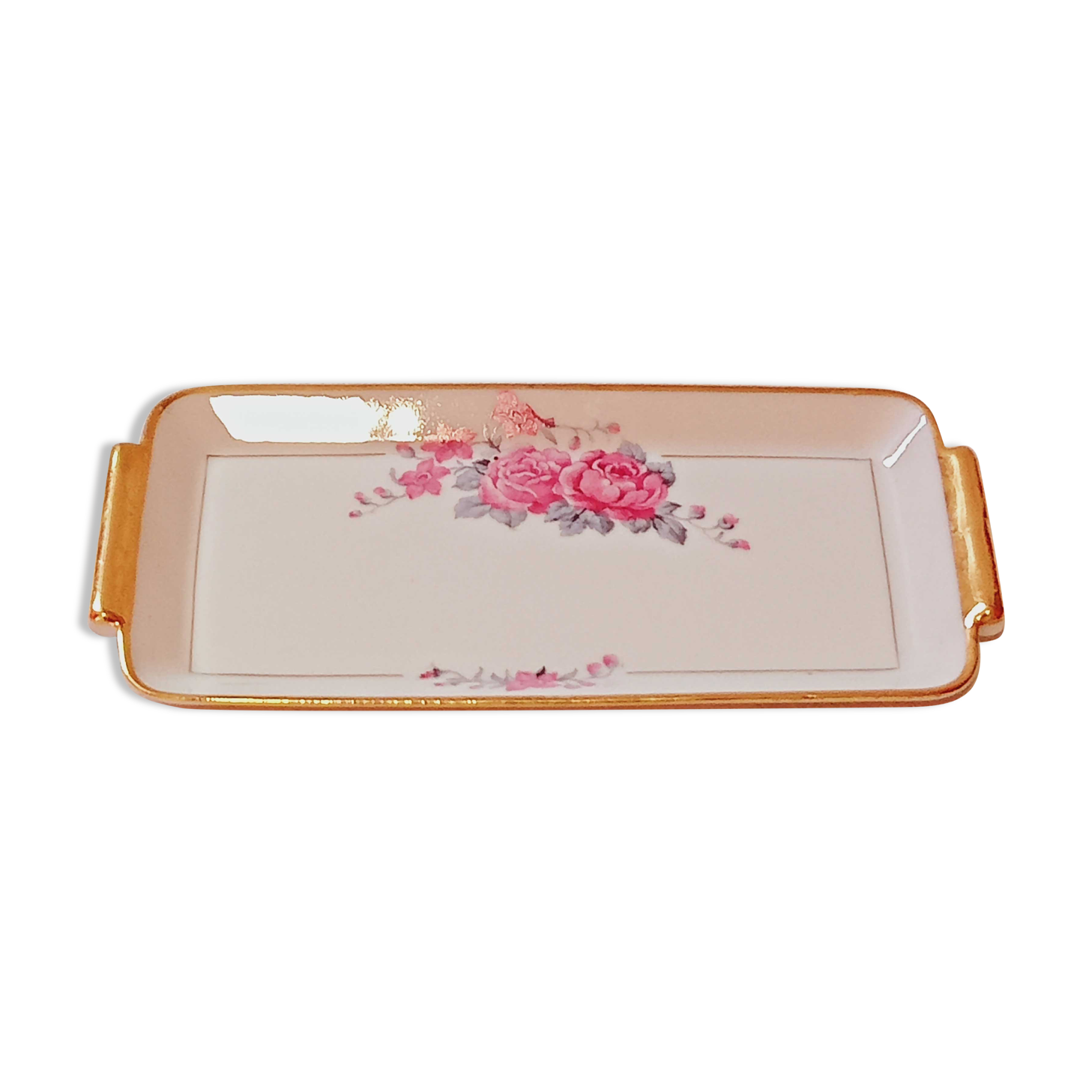 Old porcelain cake dish