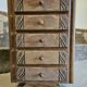 Chiffonnier en bois 5 tiroirs Art Déco