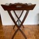 Table d'appoint pliante avec plateau amovible