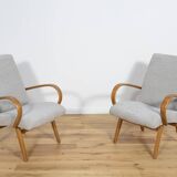 Model 53 Armchairs by Jaroslav Smidek for Ton, 1960s, Set of 2