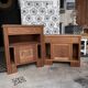 Art Deco vintage bedside tables and buffets Jada and Rosa accent furniture wood