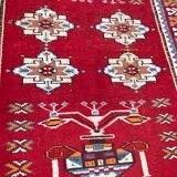 Tapis ancien marocain berbère  126x210 cm