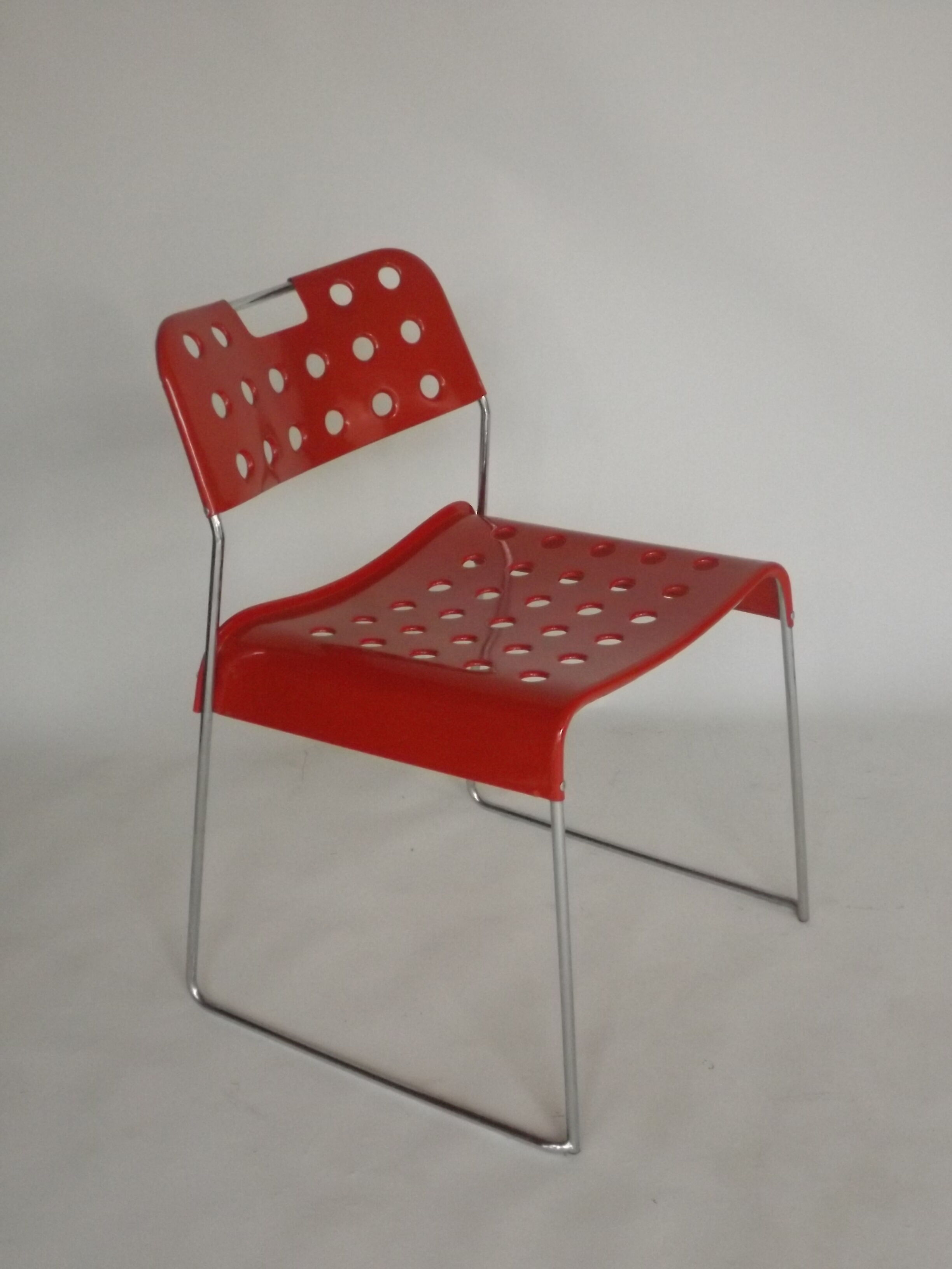 4 chaises "omstak" de Rodney Kinsmann par Bieffeplast, Italie, 1970